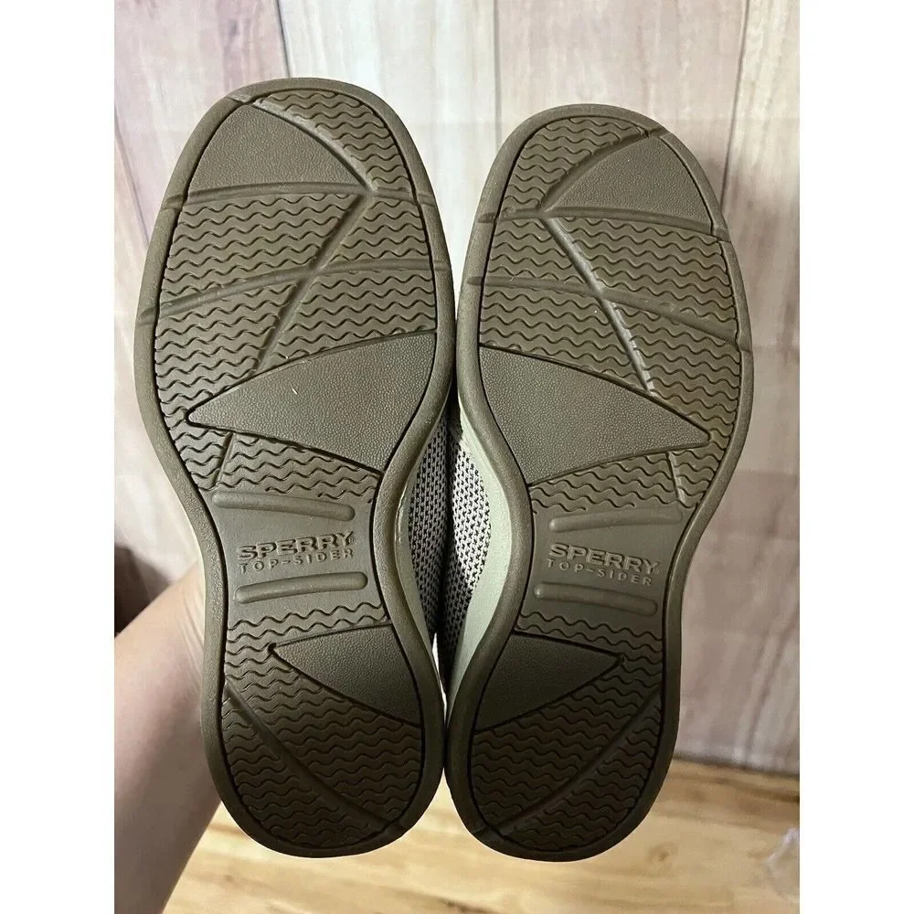 SPERRY Kids Laguna Top Sider Boat Shoes Linen Oat Boys Girls Youth